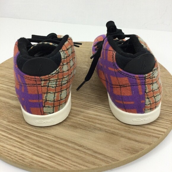Allbirds Womens Wool Piper Mid Split Tartan Limited Edition Sneaker Shoes Size 7 - Picture 3 of 10